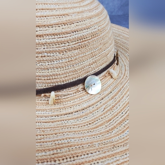 Panama Jack Natural boho‎ Beachy  Lightweight Women's Sun Hat. - Picture 4 of 13
